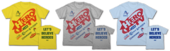 Hero TV Kids T-Shirt (HERO TVキッズTシャツ) Yellow/Mix Gray/Light Blue 110/130/150(cm) Cospa ¥2,500