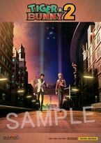 Tiger & Bunny 2 Original Soundtrack L Type Bromide (L版ブロマイド) NFS Tsutaya preorder bonus