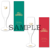 The Sound of Tiger & Bunny Champagne Glass (シャンパングラス) ¥2,000 2 types