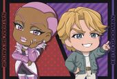 Postcard (Nathan & Keith) (ポストカード) NFS With food order
