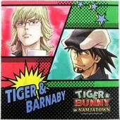 Tiger & Bunny in Namco Namjatown Original Sticker (Tiger & Barnaby) (オリジナルステッカー) NFS With food/drink order