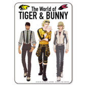 The World of Tiger & Bunny Sticker (Apollon Trio) (ステッカー 描き下ろし柄) ¥300