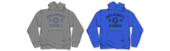 Hero Academy Hoodie (ヒーローアカデミーパーカー) Cospa ¥5,700 Heather Gray/Ocean Blue S/M/L/XL