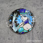 Metal Can Badge (Blue Rose) (メタル缶バッジ：ブルーローズ) ¥880