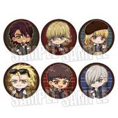 SD Can Badge (British Fashion Ver.) (缶バッジ デフォルメ ブリティッシュファッション Ver.) 4522776559040 Bellhouse ¥550 6 types