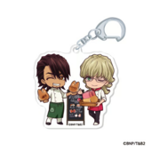 Bakery Usagiza Lepus Acrylic Keychain (Kotetsu & Barnaby) (ベーカリー兎座LEPUS アクリルキーホルダー 虎徹＆バーナビー) ¥1,100