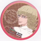 Coaster #65 (Happy Valentine & White Day Barnaby) NFS Included with glass of wine, available February 15 to March 14 2016