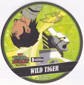 Coaster #49 (Upside Down Wild Tiger) NFS Included with Crusher For Justice Style 2 drink and given out at the 2018 Charapop Store in Kichijoji