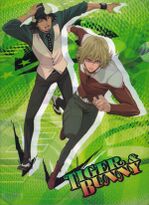 Clear File A (Kotetsu & Barnaby) (クリアファイル A 虎徹・バーナビー) Movic ¥368