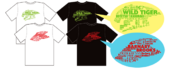 1500T T-Shirts (1500T/Tシャツ) Kotetsu Version: Black x Green (men), White x Green (women) Barnaby Version: Black x Red (men), White x Red (women) M(women)/L(men) Movic Animate Exclusive ¥1,500