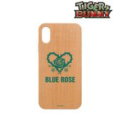 Wood iPhone Case (Blue Rose) (ブルーローズ ウッド iPhone ケース) Armabianca ¥3,850 6 types iPhone 6/6s/7/8/SE, X/XS XR, 11, 12/12 Pro, 12 Mini