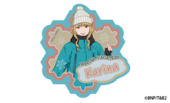 Winter Vacation Heroes Traveler Sticker (Karina) (トラベルステッカー　カリーナ・ライル) ¥660