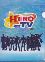 Ichiban Kuji Clear File & Monthly Sheet Clear File Hero TV A (Front)