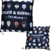 The World of Tiger & Bunny Cushion (Black) (クッション 黒) ¥2,800