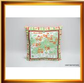 Mitsukoshi Stern Bild Map Cushion (Green) (シュテルンビルトマップクッション) ¥7,260