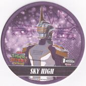 Coaster #34 (Eye Background Sky High) NFS Included with Wind Wizard Style 2