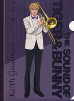 The Sound of Tiger & Bunny Clear File Set (Front) (クリアファイルセット) ¥1,500 Set of 5