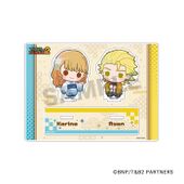 The Museum of Tiger & Bunny 2 Mini Acrylic Stand (Karina/Ryan) (ミニアクリルスタンドセット：カリーナ・ライアン（ミニキャラ）) ¥1,650