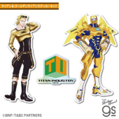 General Sticker Set (Ryan & Golden Ryan) (ステッカーセット ライアン＆ゴールデンライアン) ¥825 Set of 3