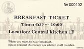 Stern Bild Hotel Set Breakfast Coupon NFS