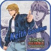 Tiger & Bunny in Namco Namjatown Mousepad Sticker (Keith) (マウスパッドステッカー) A-5 Prize