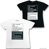 Logo T-Shirt (That's A Building) (ロゴTシャツ　虎徹　THAT'S　A　BUILDING) ¥3,996 Black/White