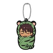 Okurumi Rubber Mascot (Kotetsu Sleeping) (おくるみラバーマスコット) Bandai ¥300