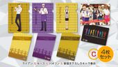 Clear File Set C (クリアファイル4枚セットC) ¥1,450 set of 4