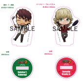 Acrylic Stand 2 Piece Set (アクリルスタンド2個セット) NFS Purchase T&B2 Blu-Ray Vol. 1-4 at Animate