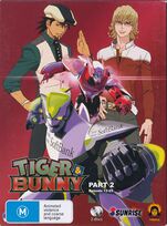 Tiger & Bunny DVD Part 2 Siren Visual $49.95