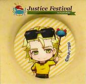 Justice Festival in Namjatown Cotton Can Badge (Ryan) (コットン缶バッジ ライアン・ゴールドスミス) ¥560