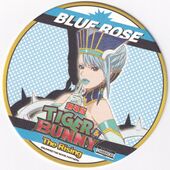 Coaster #9 (Polka Dot Background Blue Rose) NFS Included with Super Idol Of The Hero World drink