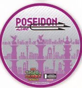 Coaster #114 (Poseidon Line) NFS Included with glass of wine, available September 12 to 28, 2016