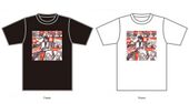 2014 Lantis Matsuri Collab T-Shirt (ランティス祭り2014コラボTシャツ) ¥3,000 Black/White