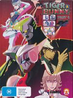 Tiger & Bunny DVD Part 1 Siren Visual $49.95