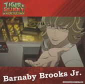 Tiger & Bunny in Namco Namjatown Original Sticker (Barnaby C) (オリジナルステッカー) NFS With food/drink order