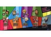 Tiger & Bunny Hero's Day Clear Bookmarks (クリアブックマーカー) NFS Preorder bonus