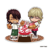 Bakery Usagiza Lepus Acrylic Stand (Kotetsu & Barnaby6) (ベーカリー兎座LEPUS アクリルスタンドセット 虎徹＆バーナビー) ¥2,750