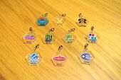 Acrylic Charm Collection (End Charm) (アクリルチャームコレクション エンドチャーム) ¥488 10 types