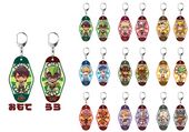 Chara Shop Double-Sided Keychain (両面キーホルダー) ¥1,000 9 types