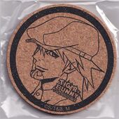 Tiger & Bunny in Namco Namjatown Cork Coaster (Kotetsu) (コルクコースター) C-1 Prize