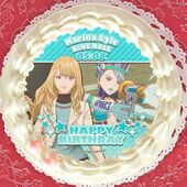 Birthday Pri Cake (Karina) (バースデープリケーキ（カリーナ・ライル/ブルーローズ）) BD23TXHC0508Y Priroll ¥4,536 Came with a can badge