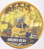 Coaster #31 (Eye Background Golden Ryan) NFS Included with Wandering Gravity Prince Style 2 drink