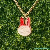 Usagi Shokupan Necklace (Barnaby) (うさぎ食パンネックレス バーナビー) ¥3,300